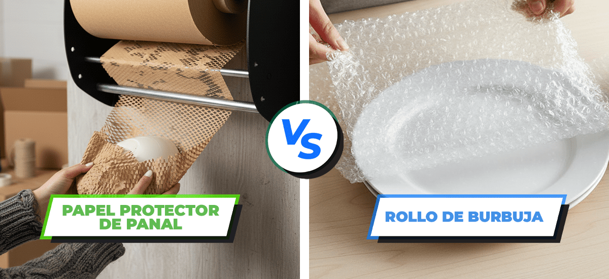 Papel Protector de Panal vs Rollo de Burbuja: ¿Por qué el papel panal es la opción del futuro?