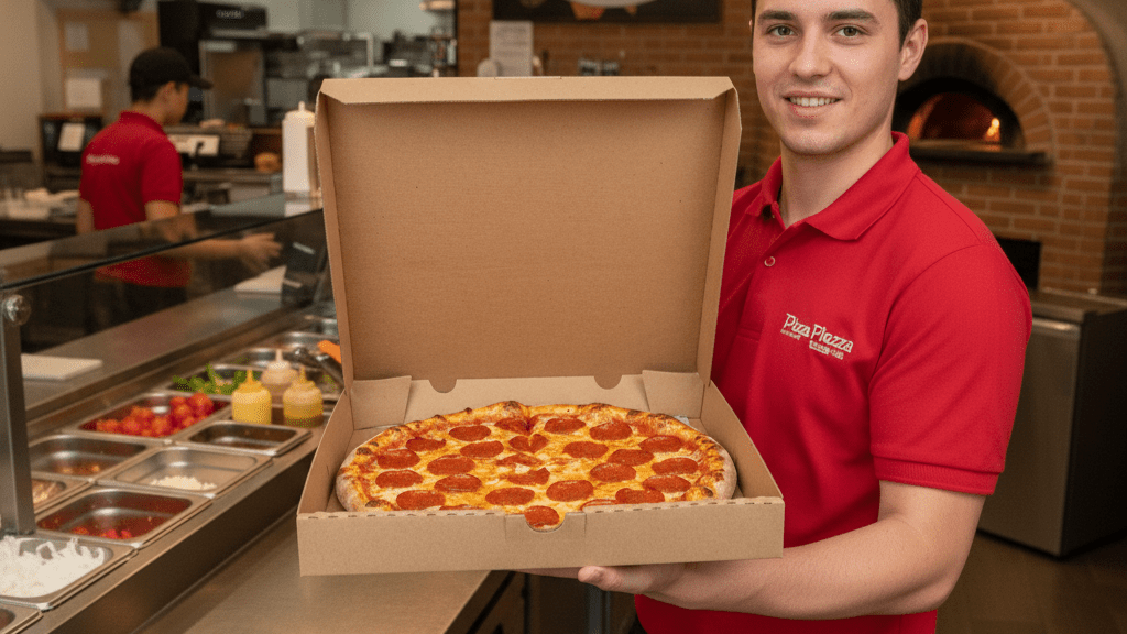 Pizza y cajas: el dúo perfecto que revolucionó el mundo restaurantero