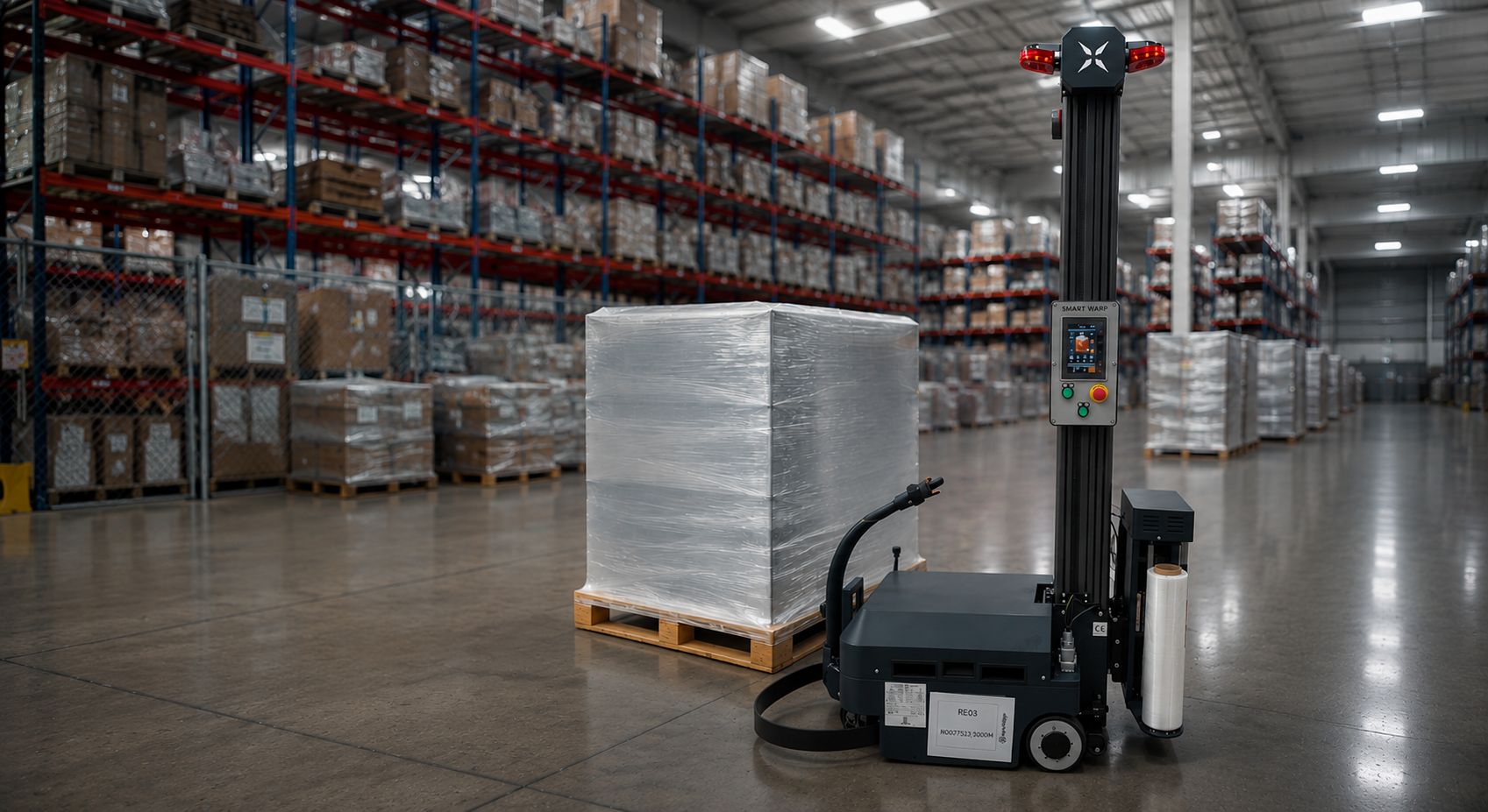 Cómo reducir el consumo de película stretch al envolver pallets