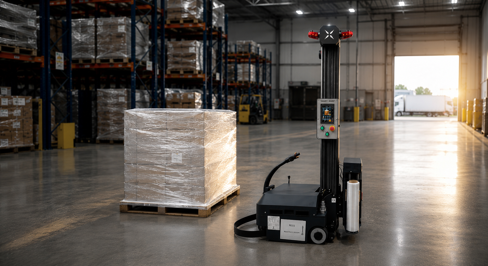 Robot envolvedor de pallets vs envolvedora fija: ¿cuál conviene?