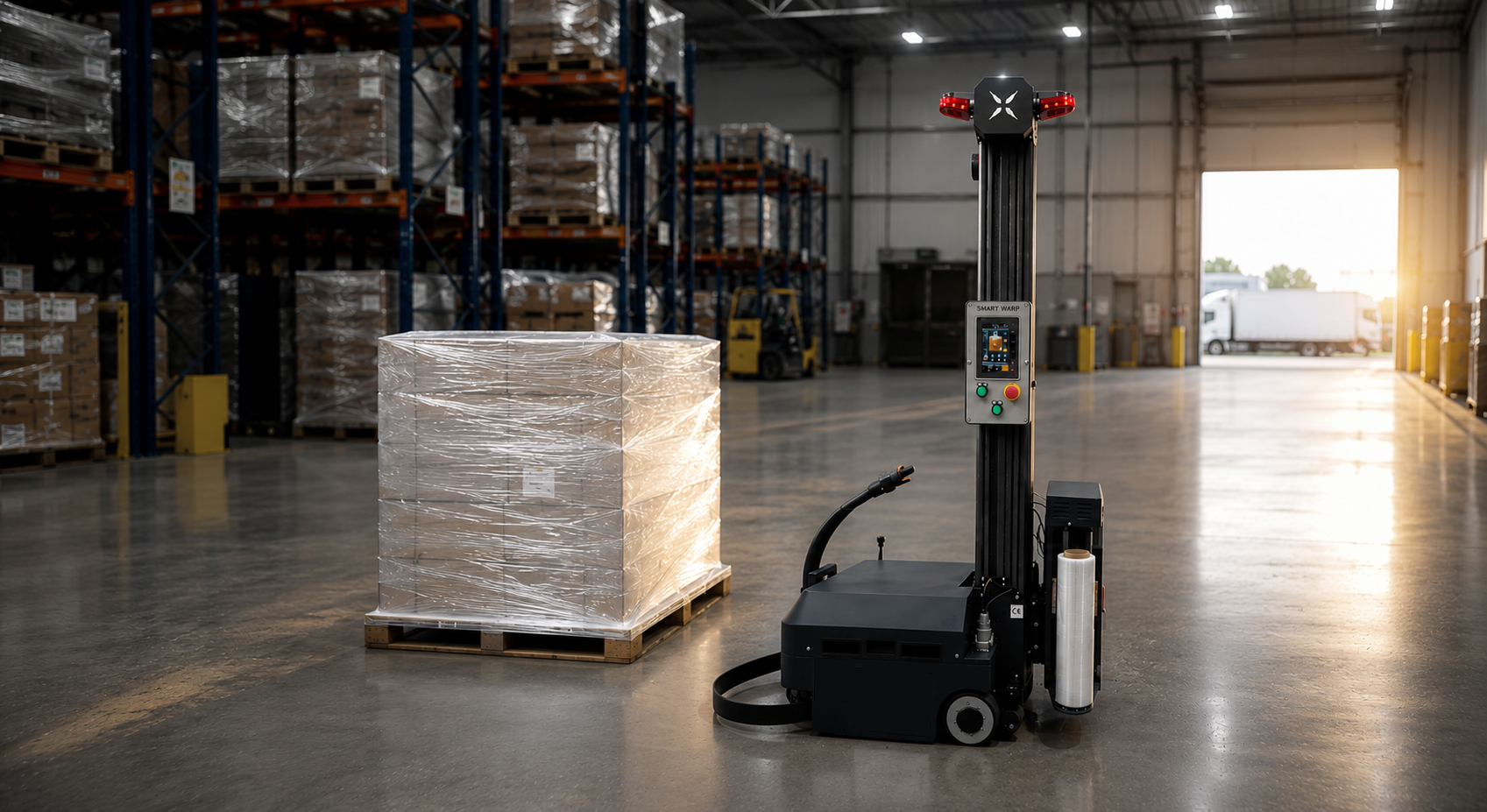 Robot envolvedor de pallets vs envolvedora fija: ¿cuál conviene?