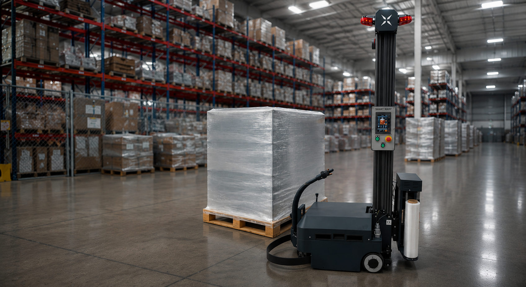 Cómo reducir el consumo de película stretch al envolver pallets